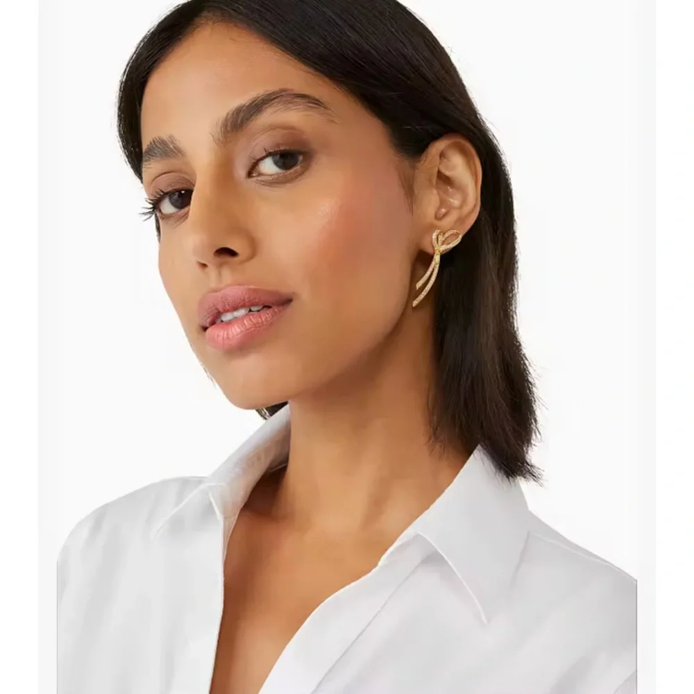 KATE SPADE • Gold All Tied Up Earrings_2